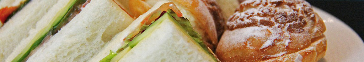 Eating Deli Sandwich at European Homemade Provisions restaurant in East Brunswick, NJ.